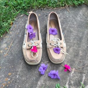 Cheetah sequin sperrys